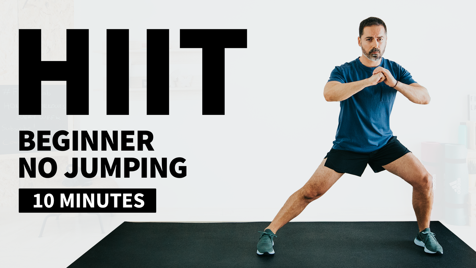 10 Min Beginner HIIT WORKOUT // No Jumping, Apartment Friendly
