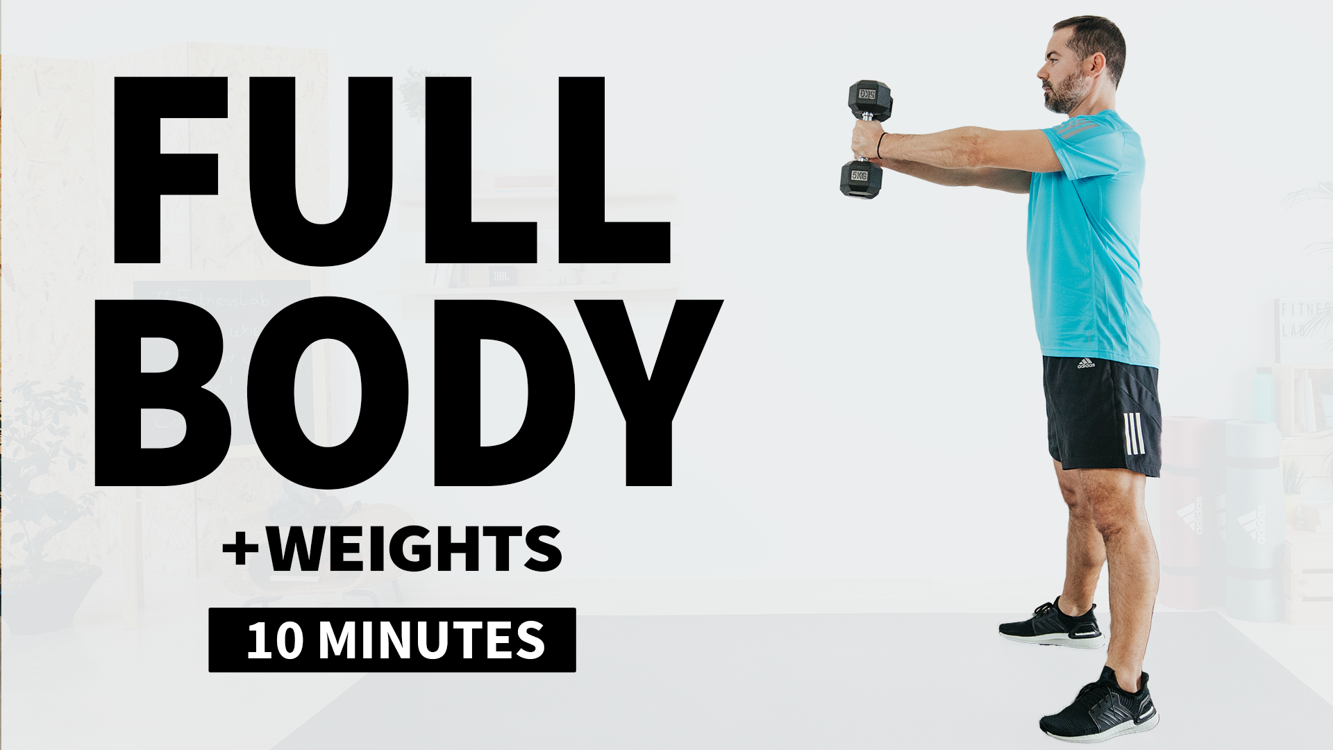 10 Min Full Body Home Workout | With Weights