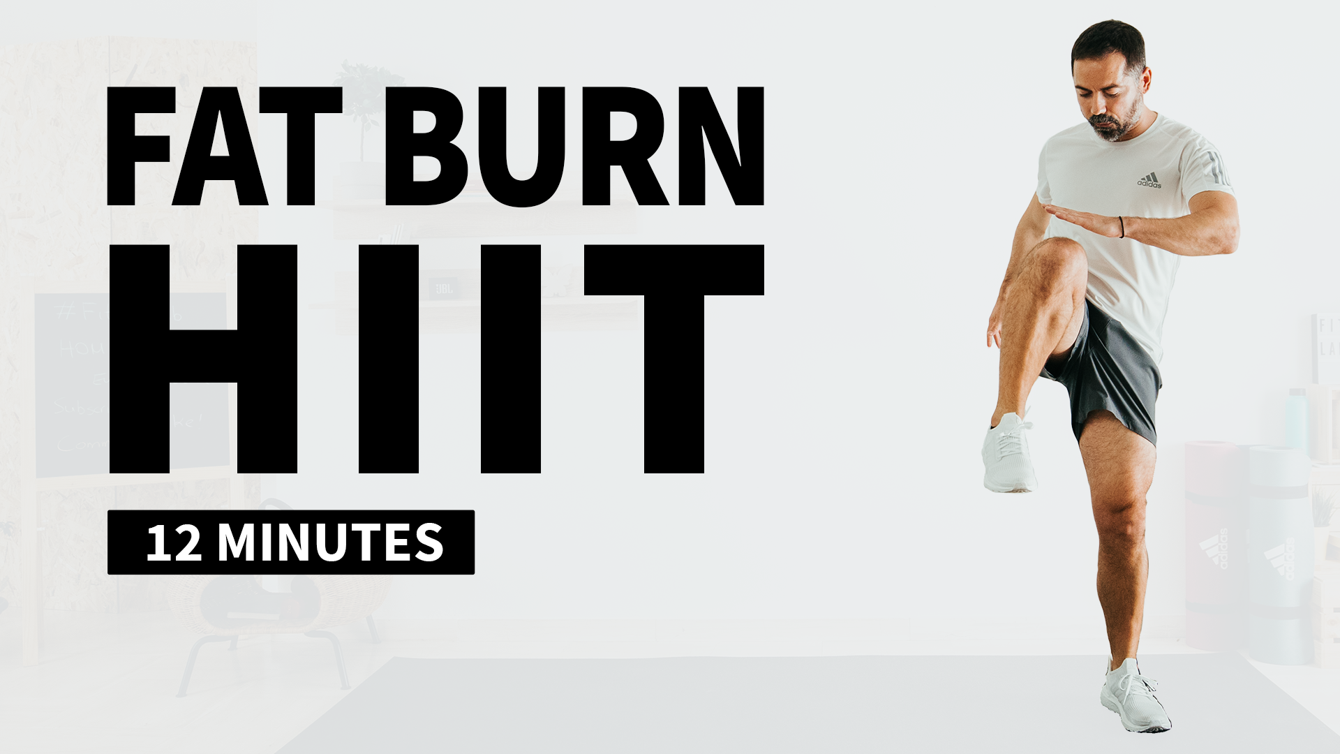 12 Min Fat Burning HIIT Workout | Full Body at Home or Gym (No Equipment)