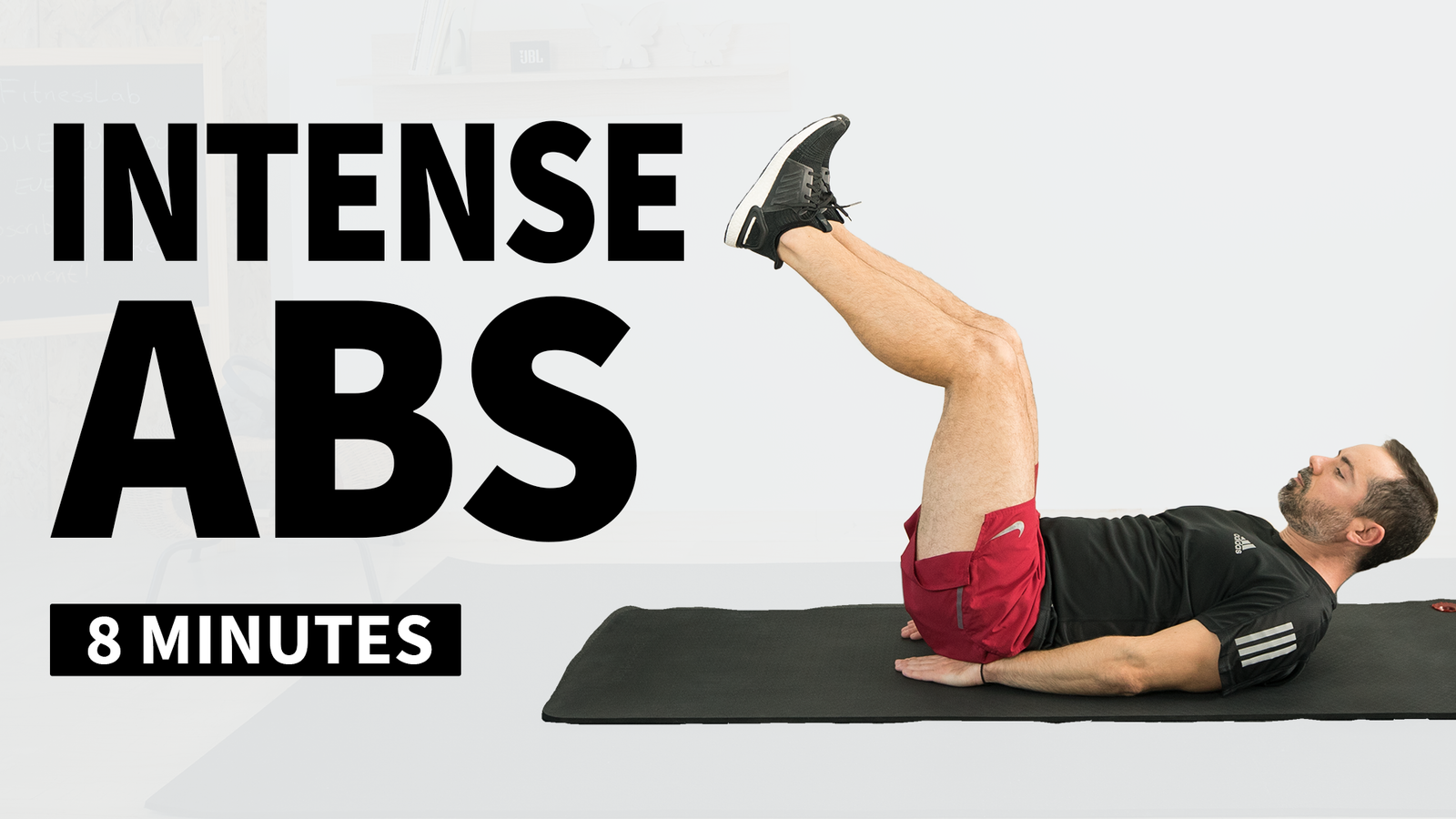 8 Min Intense Abs Workout | Slow - Fast Rhythm