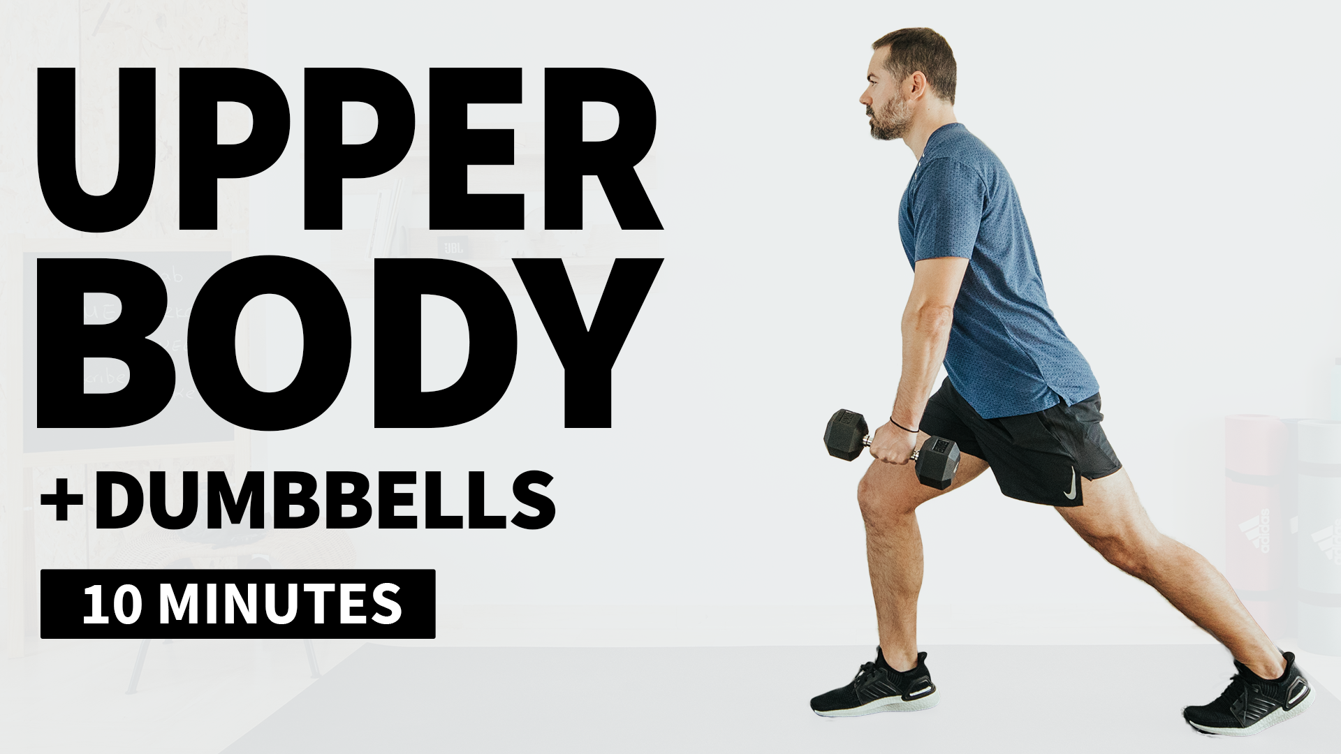 Intense Upper Body Workout From Home | Dumbbells Only