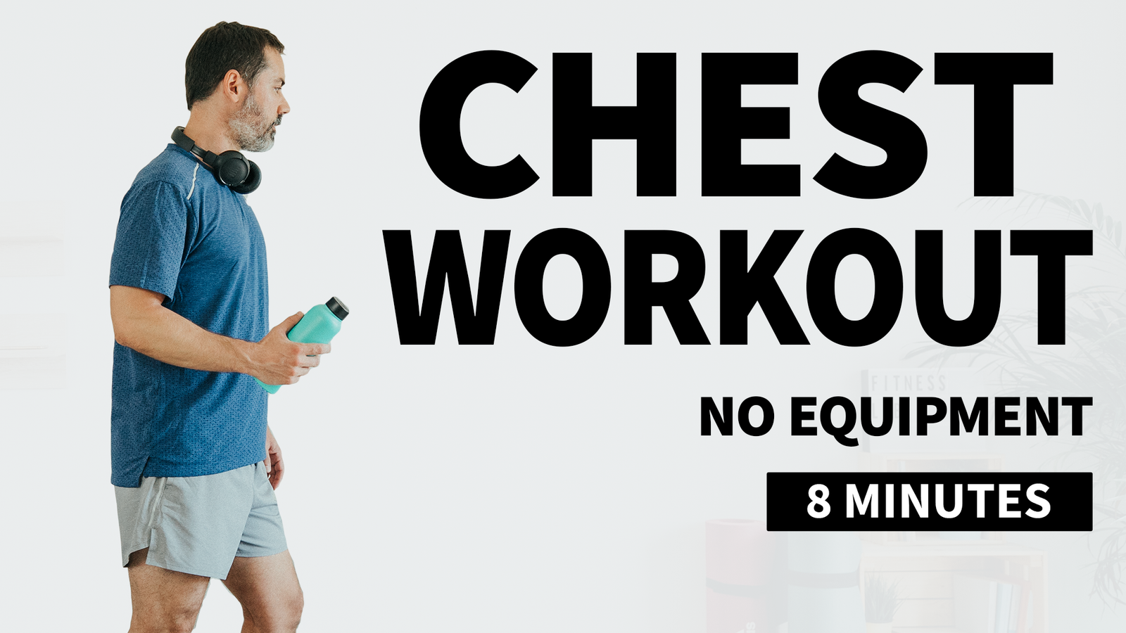 The Best Home Chest Workout // No Equipment Needed